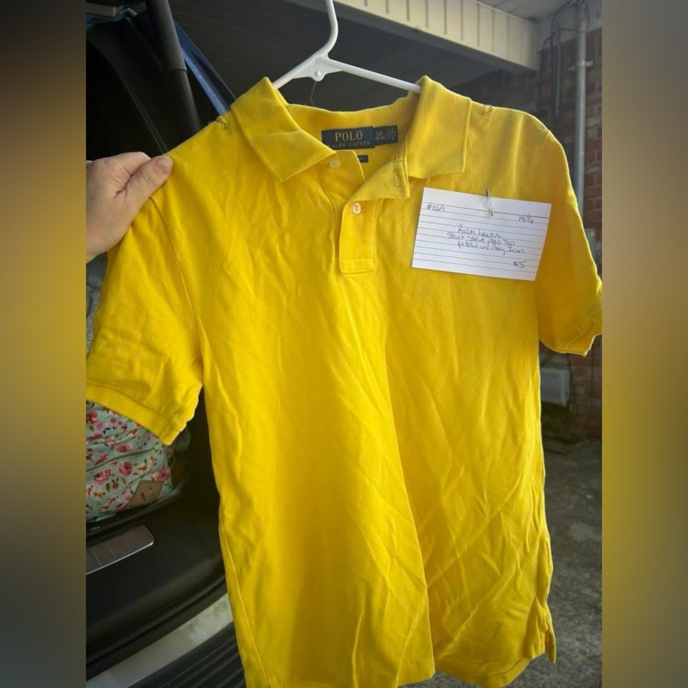 Polo by Ralph Lauren Kids Yellow Shirt